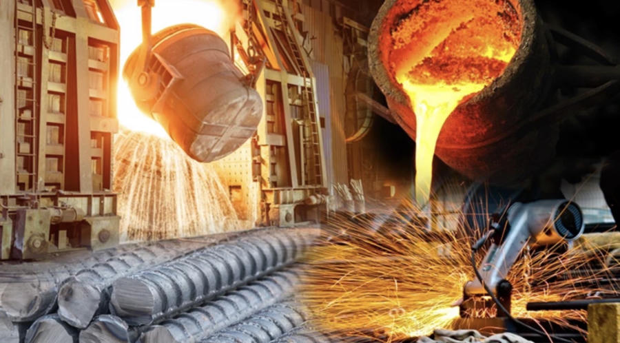 Ngành thép tìm thấy cơ hội từ thị trường xây dựng và công nghiệp trong nước. Ảnh InT