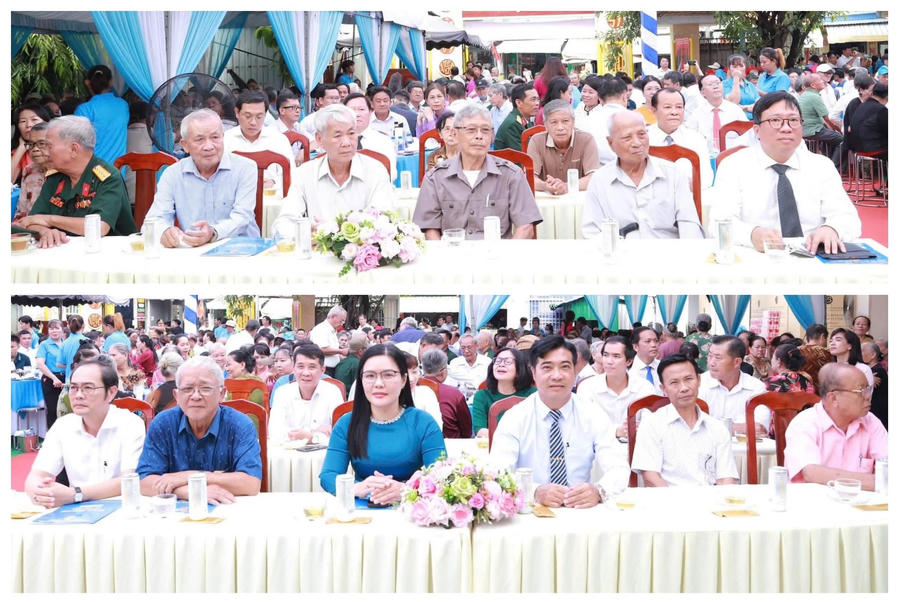 Các đại biểu tham dự buổi họp mặt tri ân.