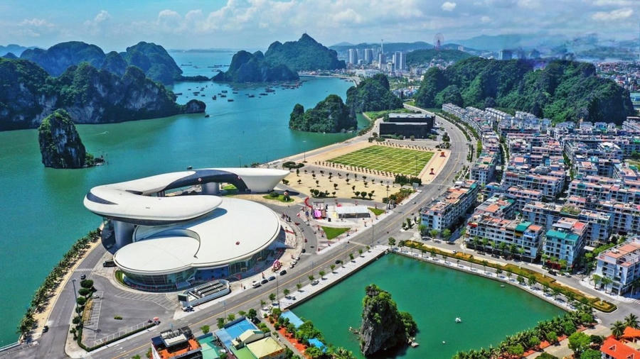Một góc đô thị của tỉnh Quảng Ninh.