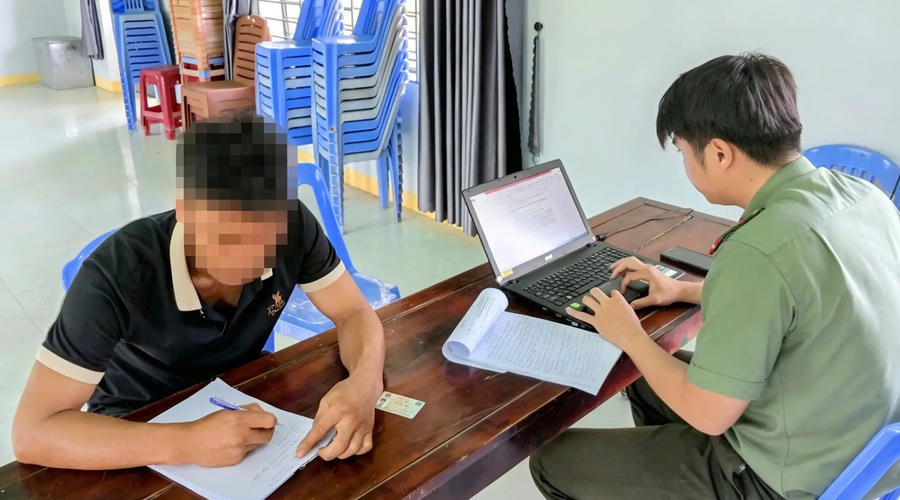 N.K.H. bị phạt 12,5 triệu đồng - Ảnh Công an TP Đà Nẵng.
