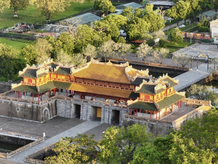 Đại Nội Huế. Ảnh: LĐO
