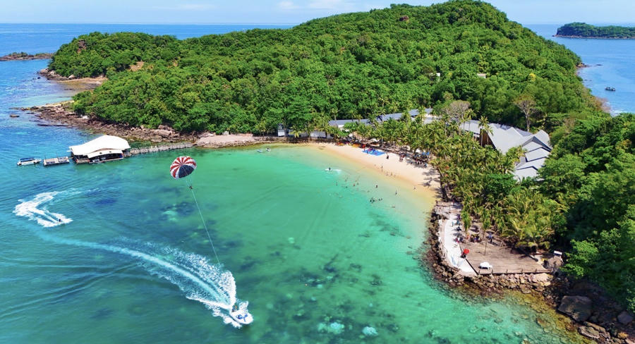 Phú Quốc vượt Maldives về lượng khách quốc tế trong nửa đầu năm 2026. Ảnh InT