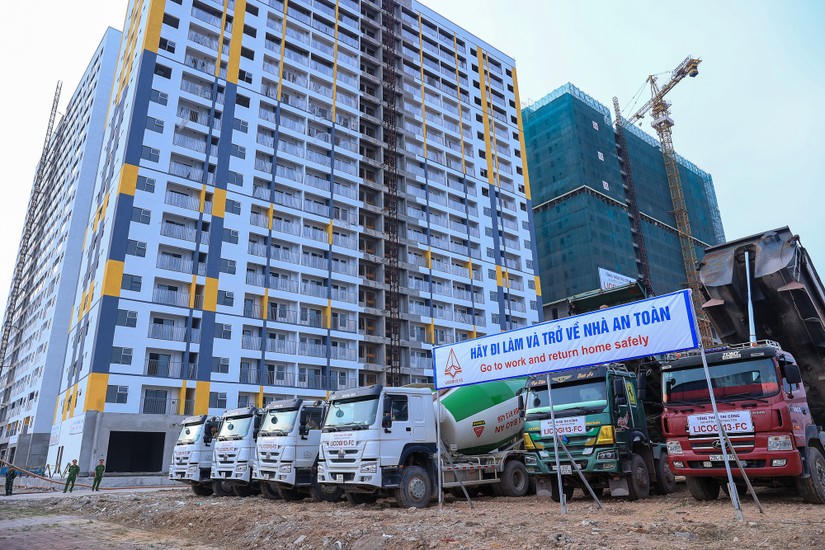 Cả nước đã có 875 dự án nhà ở xã hội đang được triển khai (Ảnh minh hoạ)