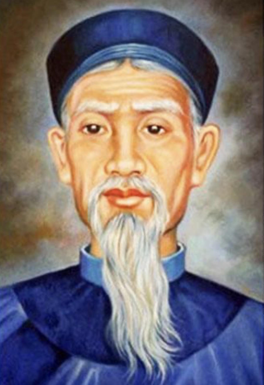 Nhà bác học Lê Quý Đôn (1726-1784). Ảnh Trường THCS Lê Quý Đôn