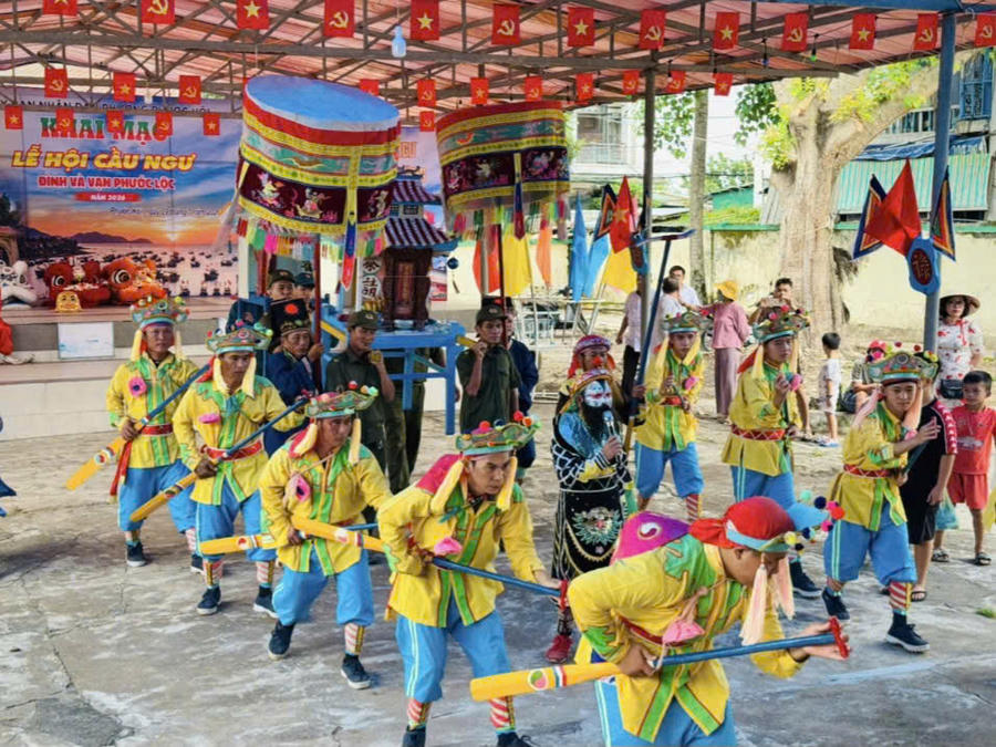 Lễ hội Cầu ngư ở các làng chài ven biển phía Đông Lâm Đồng không chỉ là di sản văn hóa quý báu của địa phương mà còn là niềm tự hào của người dân vùng biển. Ảnh: Báo Lâm Đồng