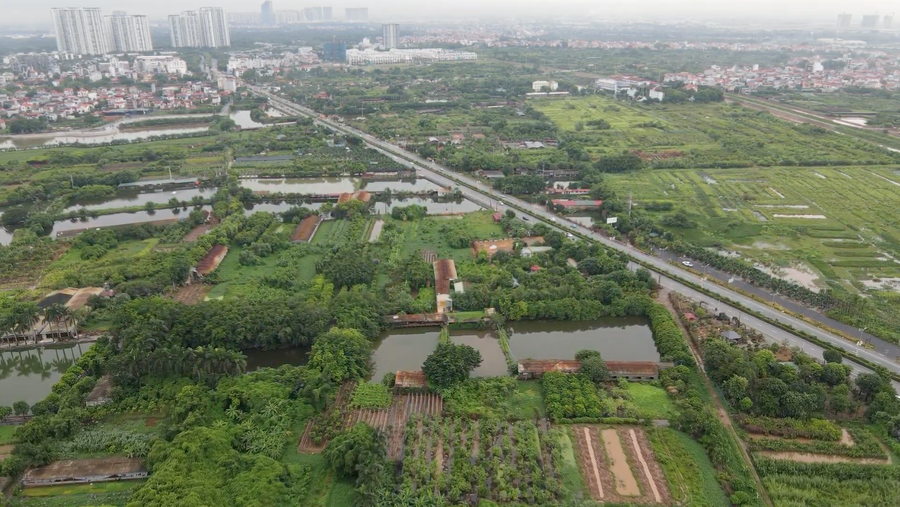 Dự án nằm cạnh trục đường tỉnh 379, kết nối trực tiếp với cầu Thanh Trì và đường Vành đai 3.