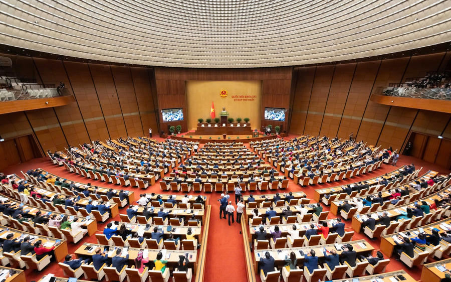 Toàn cảnh kỳ họp. Ảnh: quochoi.vn