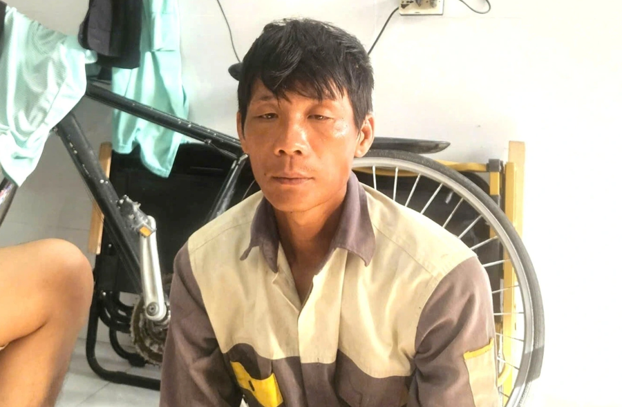 Đối tượng Mai Văn Lạc (Ảnh: Công an Đà Nẵng).