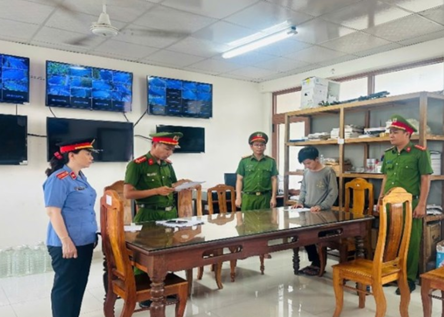 Cơ quan chức năng đã bắt tạm giam đối tượng Trương Chí Lịch sau khi thực hiện giao cấu với người dưới 16 tuổi. Ảnh: Công an cung cấp
