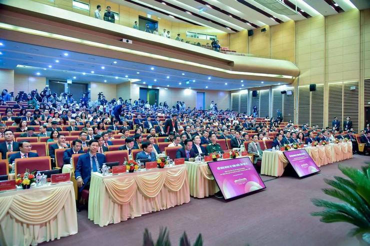 Toàn cảnh Hội nghị Ngoại vụ toàn quốc lần thứ 22. Ảnh: CTTĐT HN