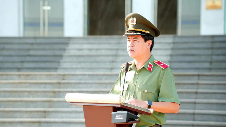 Thiếu tướng Nguyễn Đức Hải - Thành ủy viên, Bí thư Đảng ủy, Giám đốc Công an TP Đồng Nai - đánh giá toàn diện kết quả thực hiện nhiệm vụ công tác trong tháng 7, đồng thời chỉ đạo các nhiệm vụ trọng tâm cần tập trung triển khai trong tháng 8 nhằm hoàn thành các mục tiêu, chỉ tiêu công tác năm 2026.