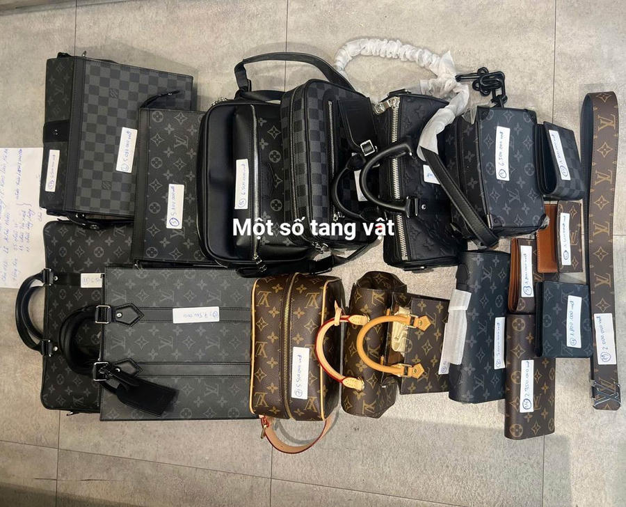 Tang vật của vụ việc. Ảnh: CACC