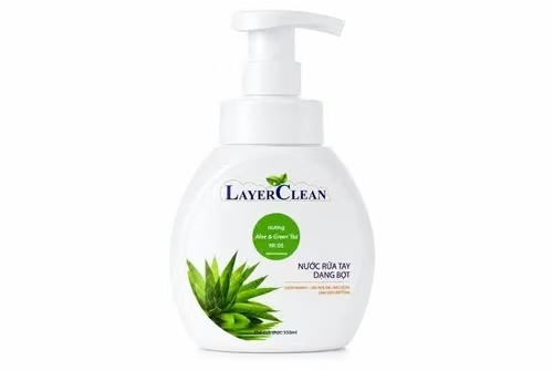 Thu hồi toàn quốc nước rửa tay dạng bọt Layer Clean.
