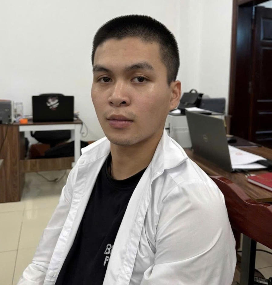 Đối tượng Hoàng Tuấn Vũ (bên trái) và Hoàng Văn Nha. (Ảnh: Công an tỉnh Phú Thọ)