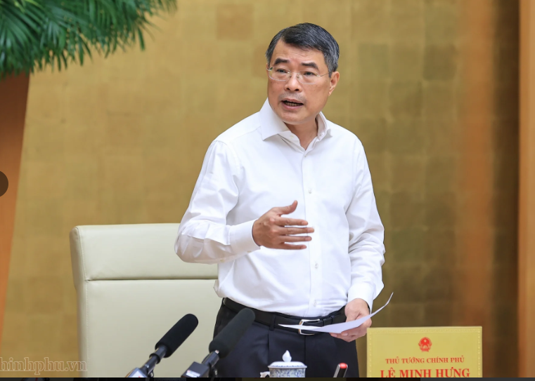 Thủ tướng Lê Minh Hưng phát biểu chỉ đạo tại phiên họp. Ảnh: VGP.