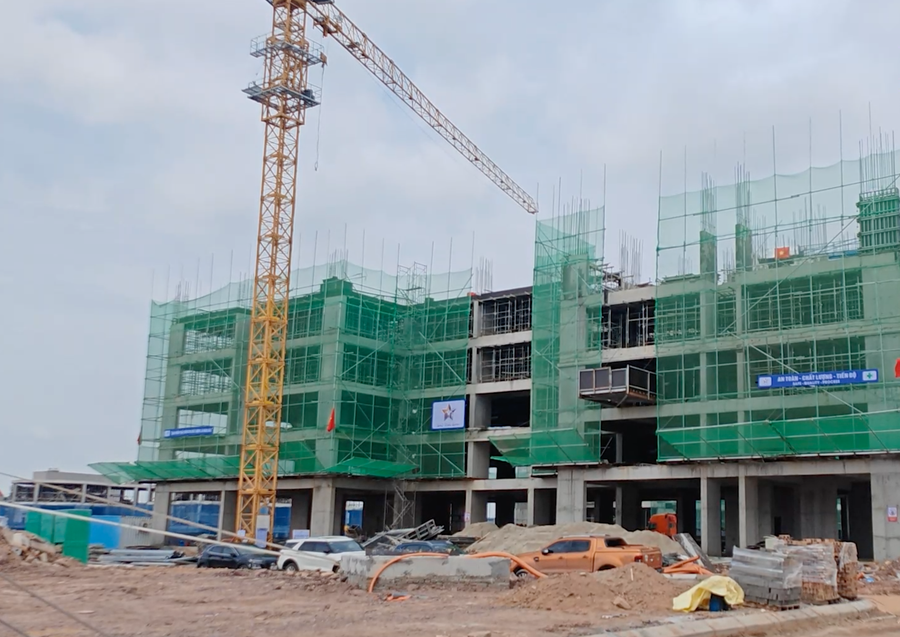 Khu nhà ở xã hội thị trấn Nham Biền mở bán với giá hơn 16 triệu đồng/m2