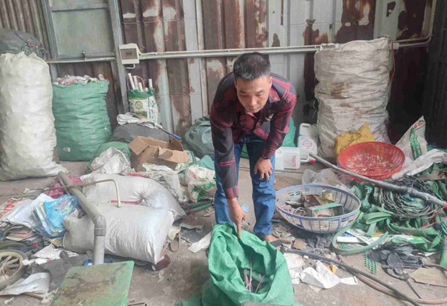 Đối tượng Đào Quang Quân bị khởi tố về hành vi trộm cắp tài sản. Ảnh: Công an tỉnh Hưng Yên
