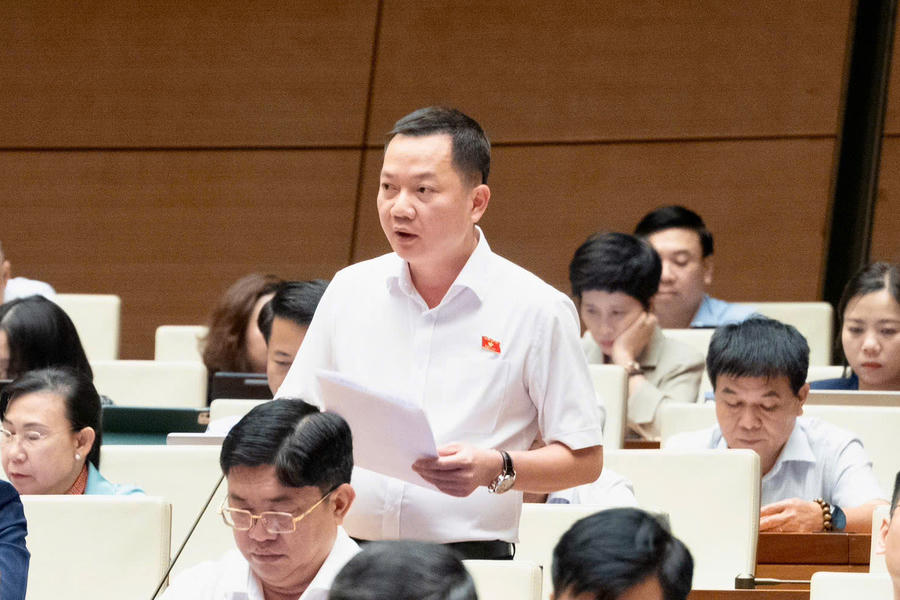 Đại biểu Trịnh Xuân An. Ảnh: QH
