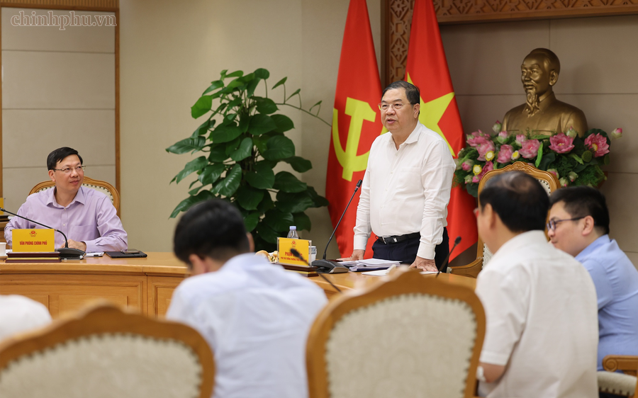 Phó Thủ tướng Thường trực Phạm Gia Túc kết luận buổi làm việc. Ảnh: VGP