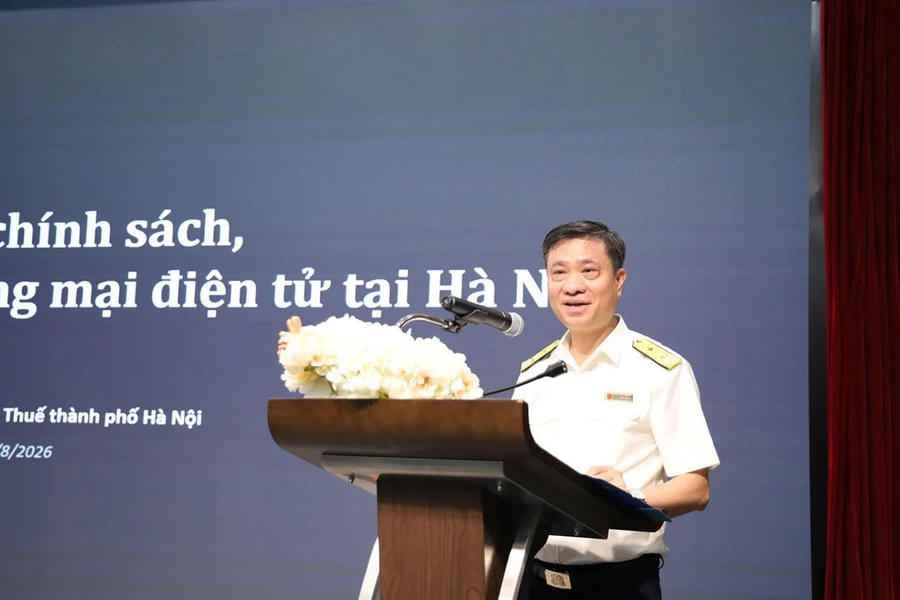 Ông Nguyễn Tiến Minh - Phó Trưởng Thuế TP Hà Nội.