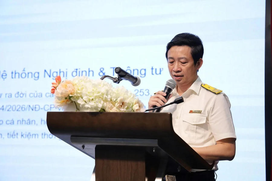 Ông Đặng Văn Thành - Phó Chi cục trưởng Chi cục Thuế Thương mại điện tử (Cục Thuế).