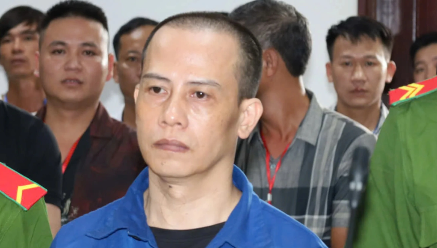 Bị cáo Nguyễn Văn Tuấn tại tòa (Ảnh: Nguyễn Công).
