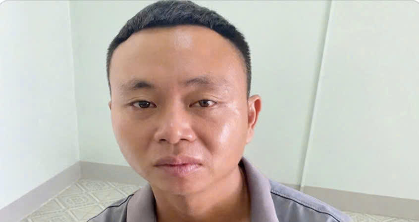 Bị can Nguyễn Hữu Nam bị khởi tố, bắt tạm giam về hành vi "Cố ý gây thương tích" - Ảnh: Công an Gia Lai