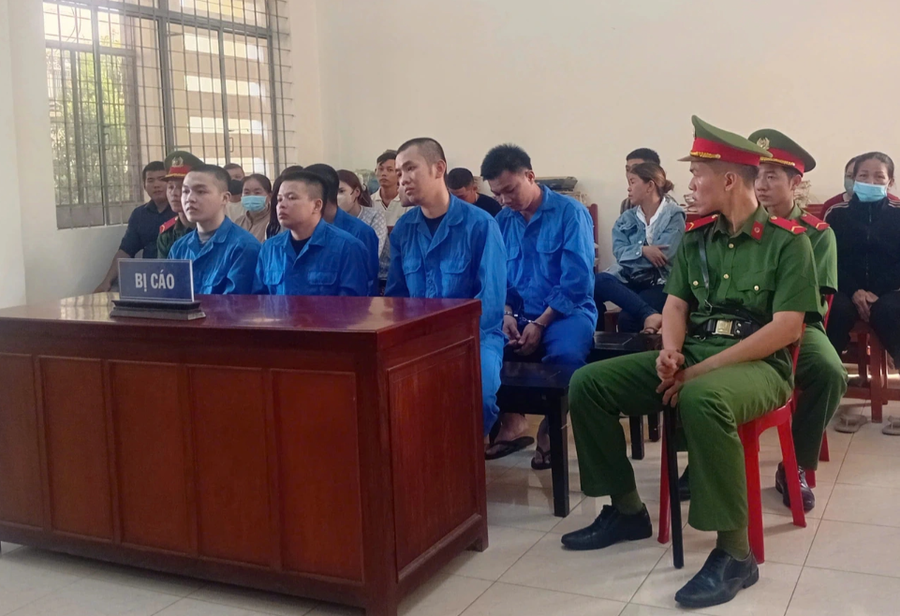 Phiên tòa xét xử (Ảnh: CTV).