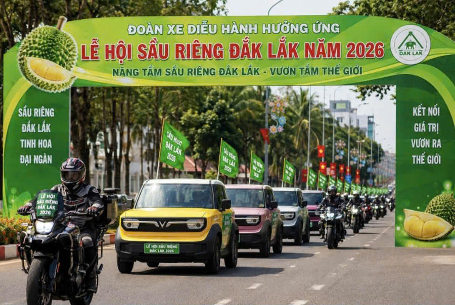 Thông qua hoạt động này, Đắk Lắk tiếp tục khẳng định vai trò là “thủ phủ sầu riêng” của khu vực Tây Nguyên, đồng thời mở ra cơ hội kết nối, thu hút đầu tư và phát triển du lịch bền vững trong thời gian tới. Thông qua hoạt động này, Đắk Lắk tiếp tục khẳng định vai trò là “thủ phủ sầu riêng” của khu vực Tây Nguyên, đồng thời mở ra cơ hội kết nối, thu hút đầu tư và phát triển du lịch bền vững trong thời gian tới.
