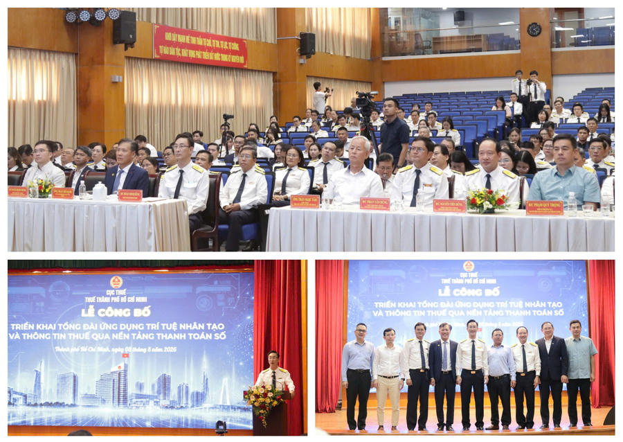 Quang cảnh buổi lễ.