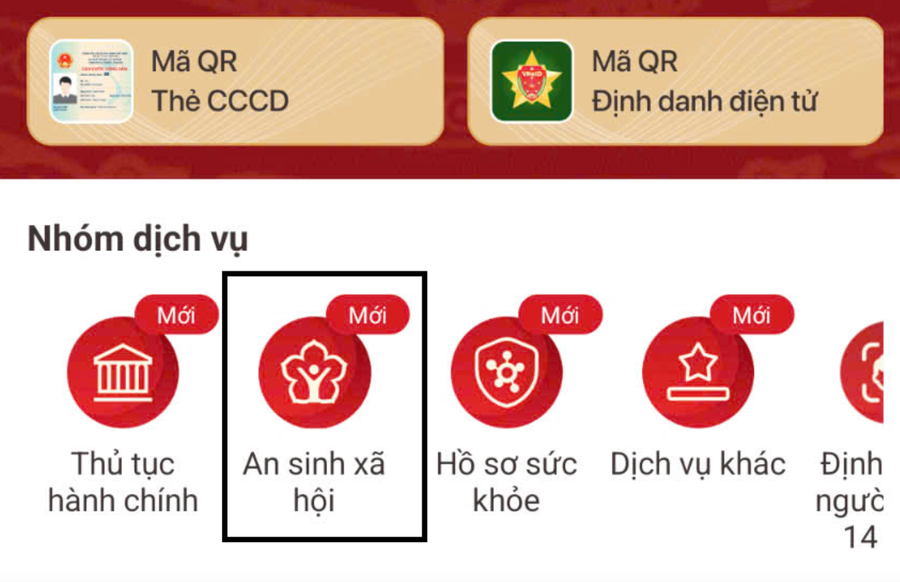 Hà Nội tiếp tục đẩy mạnh tích hợp tài khoản hưởng an sinh xã hội trên ứng dụng VNeID.
