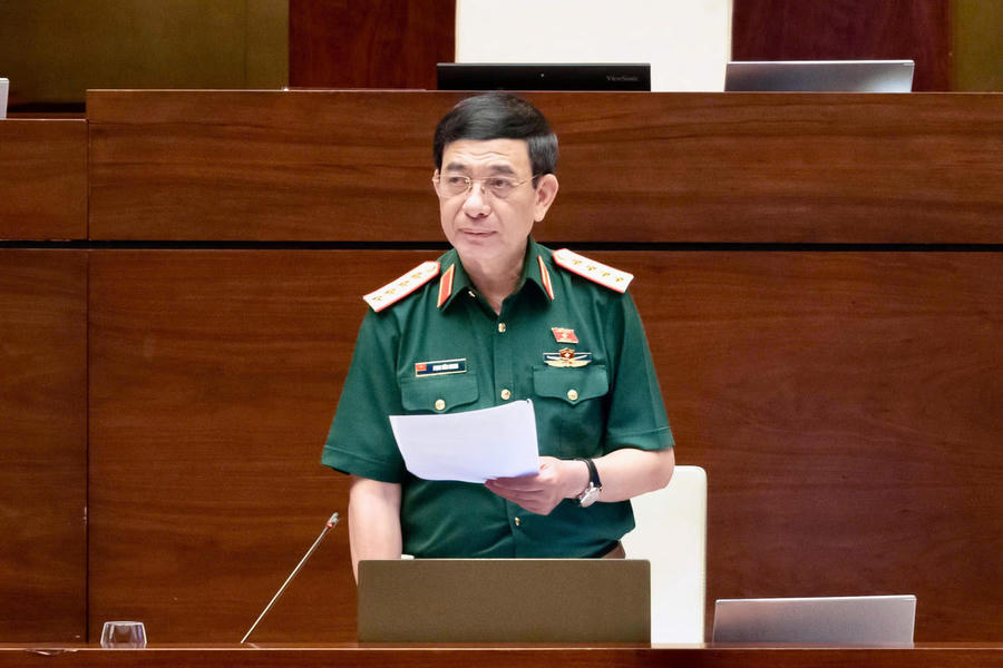 Phó Thủ tướng Chính phủ, Bộ trưởng Bộ Quốc phòng, Đại tướng Phan Văn Giang. Ảnh: quochoi.vn.