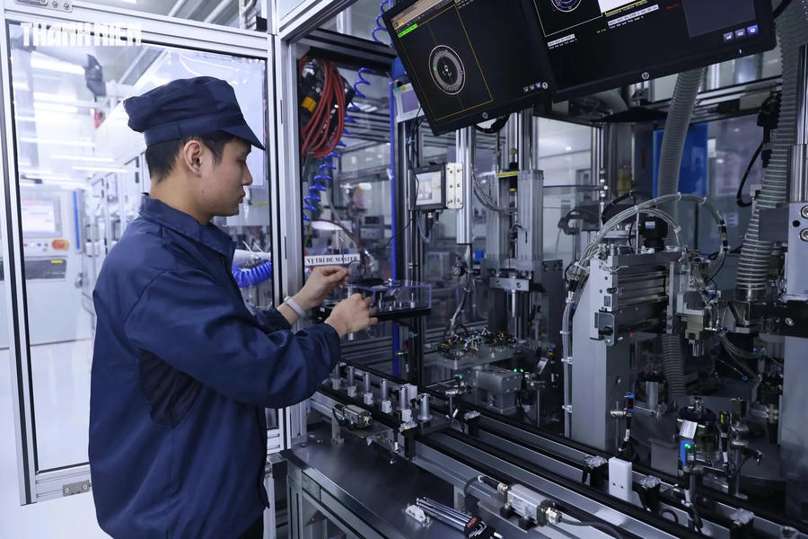 Cần chính sách cho doanh nghiệp khởi nghiệp để có thể tham gia vào chuỗi cung ứng với doanh nghiệp FDI. (Ảnh: Ngọc Thắng)