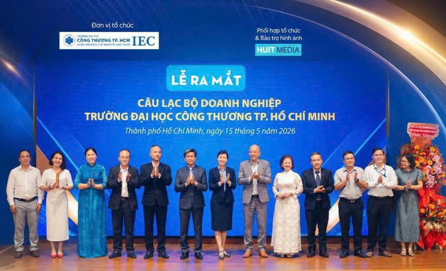 Câu lạc bộ Doanh nghiệp HUIT (HUIT Business Club - HBC) chính thức ra mắt ngày 15/5/2026