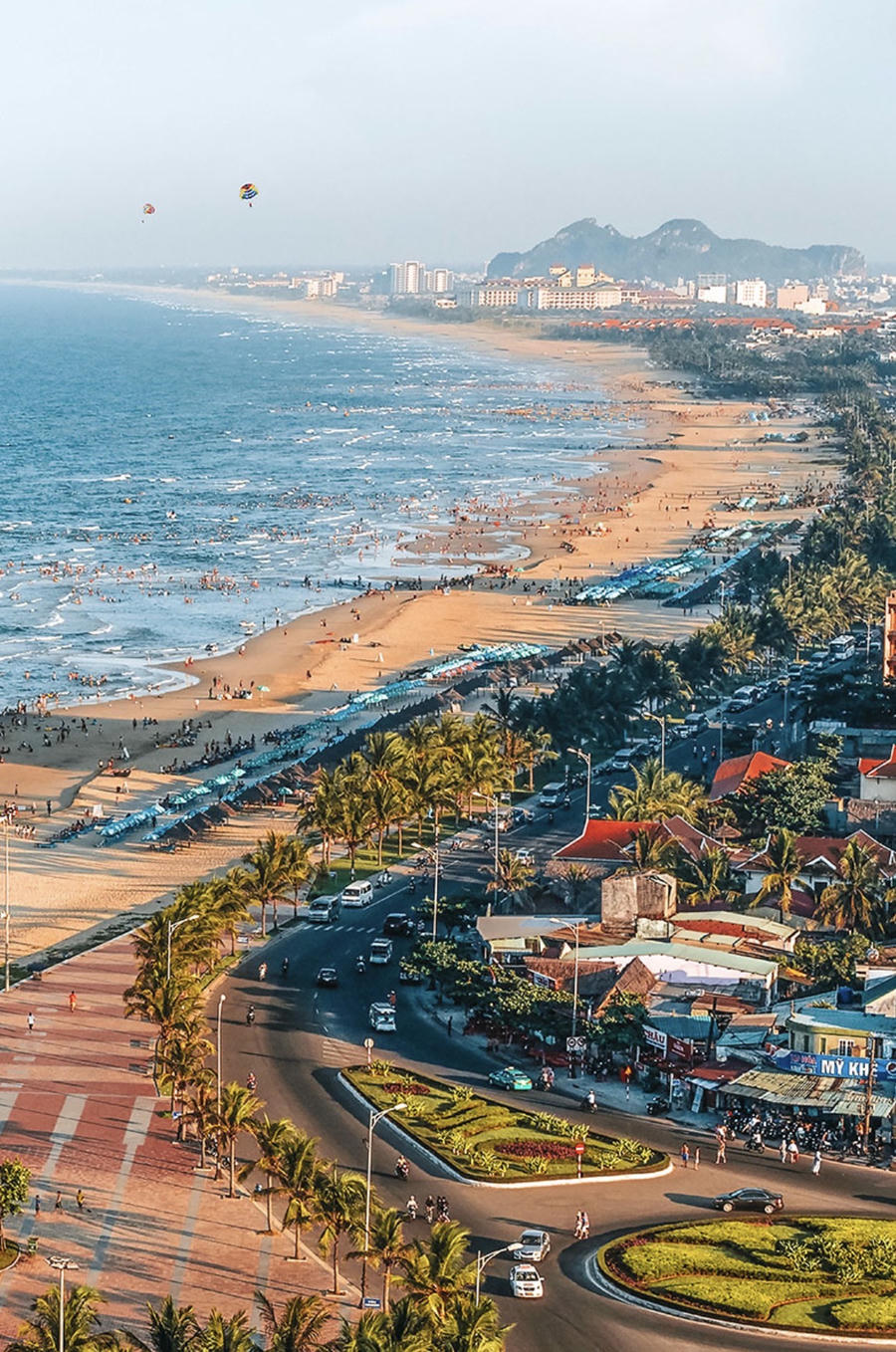 Biển Mỹ Khê (Đà Nẵng). Ảnh InT