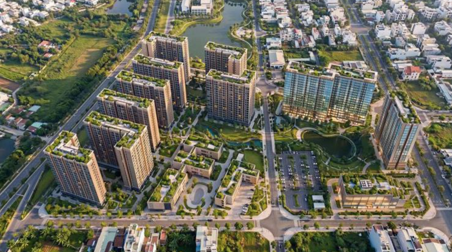 Phối cảnh tổng thể dự án.