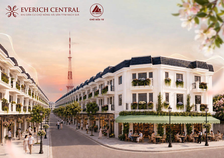 Phối cảnh dự án.