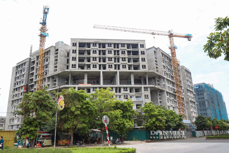 Dự án NOXH xã hội CT3 Kim Chung. Ảnh: Dân Việt