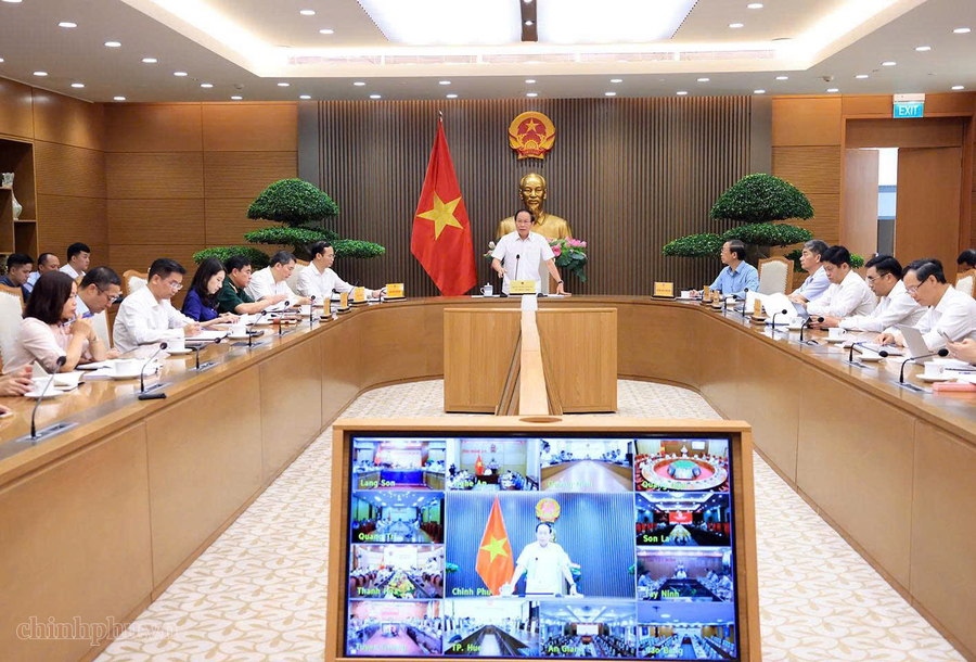 Toàn cảnh cuộc họp. Ảnh: VGP