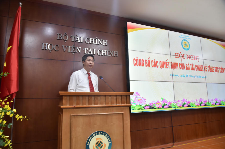 NGƯT.PGS.TS Nguyễn Đào Tùng phát biểu tại Hội nghị. Ảnh: HVTC