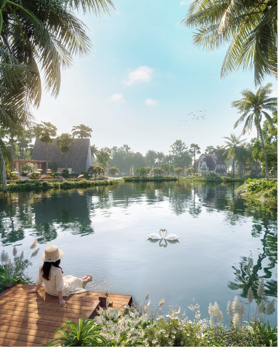Cuộc sống nghỉ dưỡng tại gia của cư dân The Palm Island