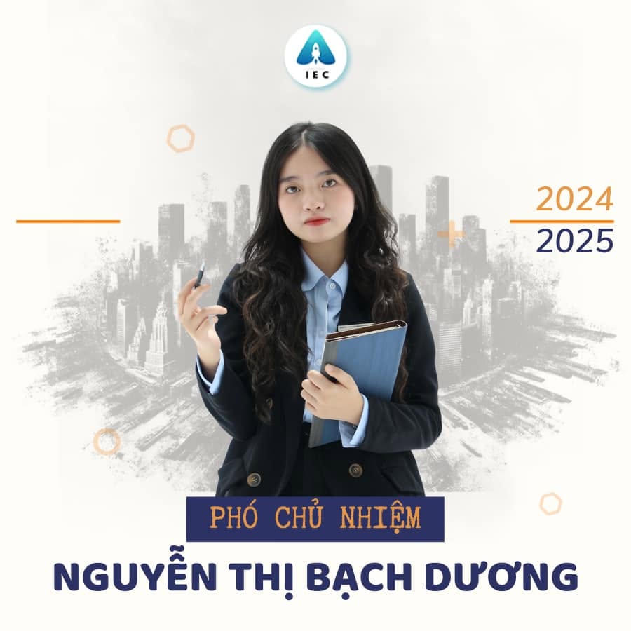 Nguyễn Thị Bạch Dương với vai trò cốt cán của nhiều CLB, chương trình cưa học viện.