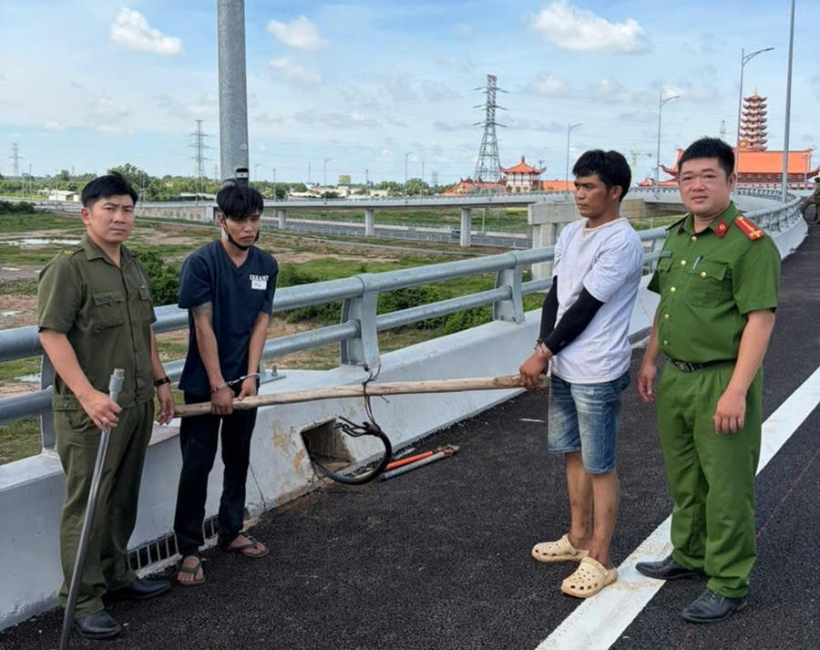 Hiện trường vụ việc. (Ảnh: CA ĐN)