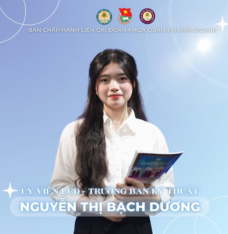 Nguyễn Thị Bạch Dương chia sẻ bí quyết cân bằng giữa việc học và các hoạt động ngoại khoá.