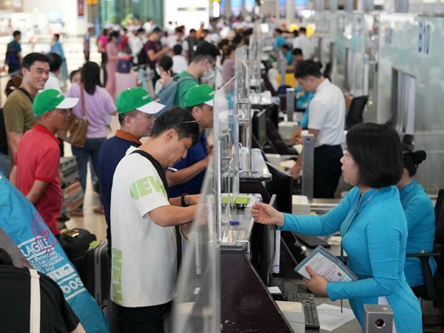 Nhiều đường bay đến điểm du lịch vẫn còn nhiều vé trong dịp nghỉ lễ Quốc khánh 2/9. (Ảnh minh họa)