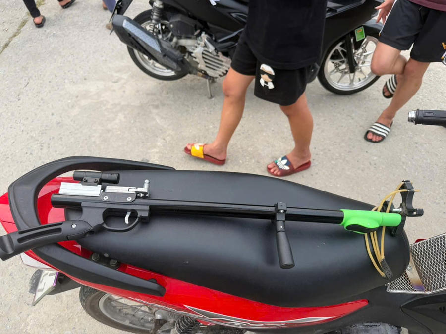 Tang vật thu giữ được.