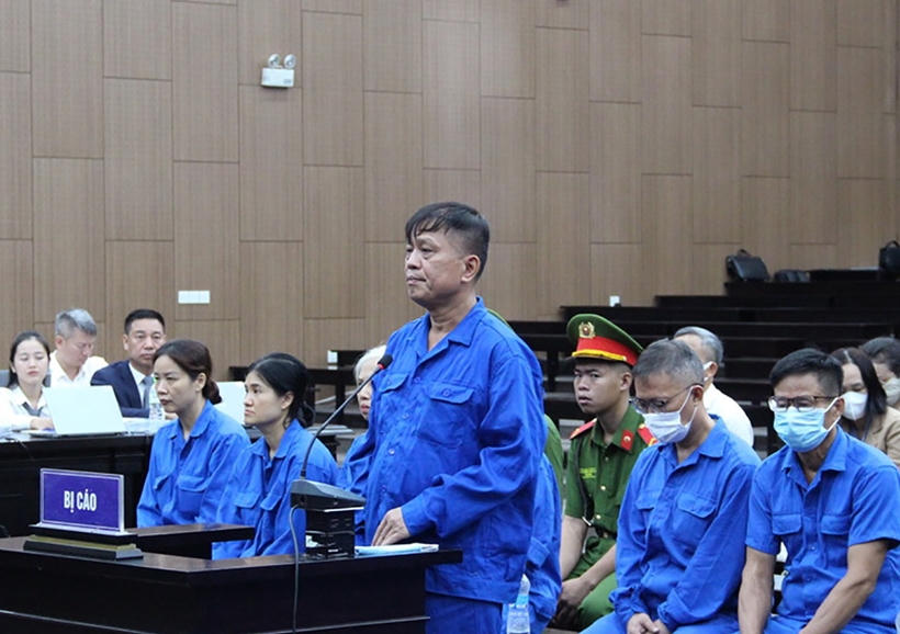 Bị cáo Nguyễn Bá Hoan.