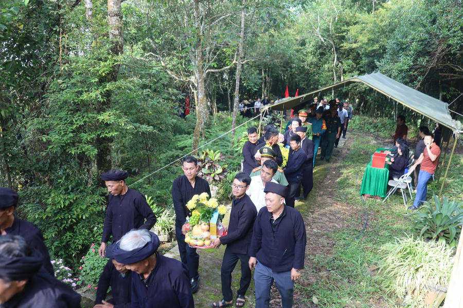Xã Xín Mần, tỉnh Tuyên Quang tổ chức Lễ hội đền Hoàng Vần Thùng gắn với Tết Khu Cù Tê của đồng bào La Chí.