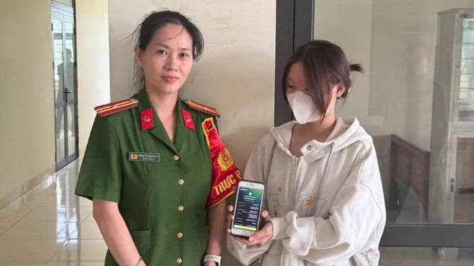 Hành động đẹp của nữ sinh Phương Trinh.