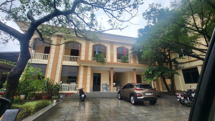 Trụ sở Ban QLDA đầu tư - hạ tầng xã Dương Hoà, TP Hà Nội.
